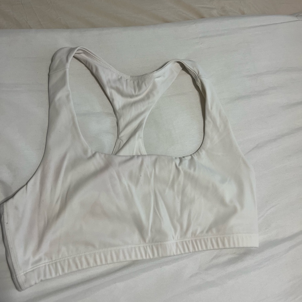 Women's White Core Bra, size L
